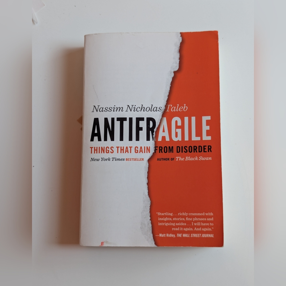 Antifragile Book by Nassim Nicholas Taleb